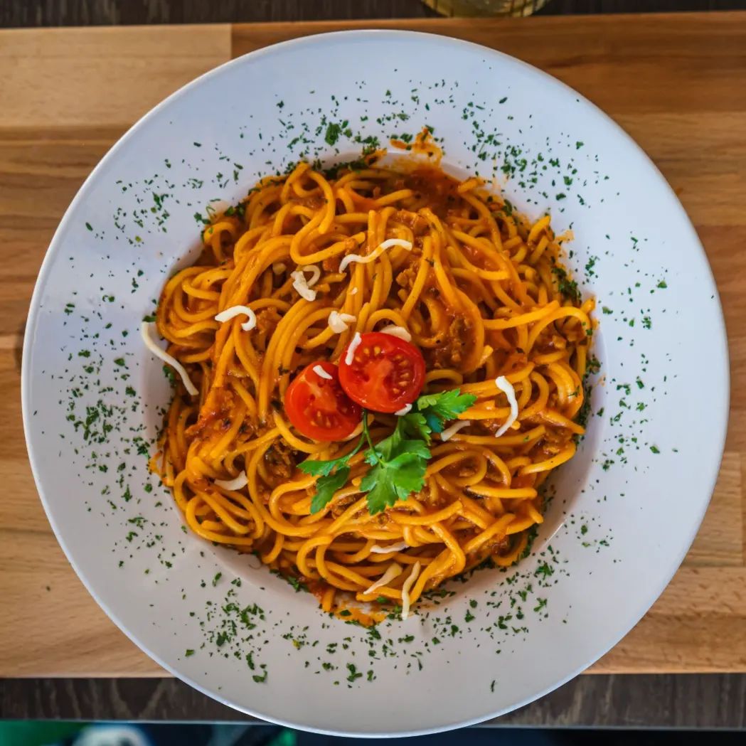 Plat servi au restaurant halal