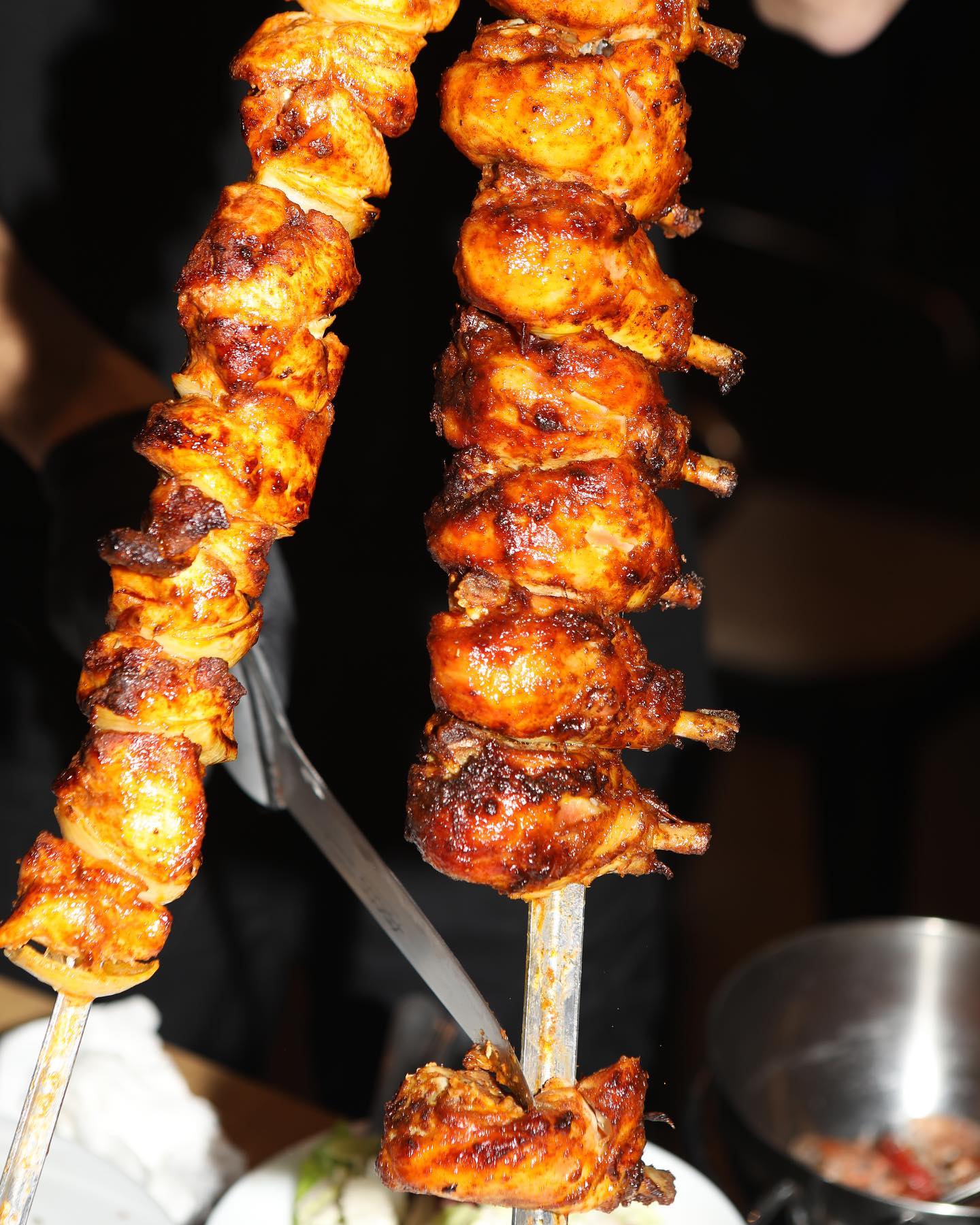 Plat servi au restaurant halal