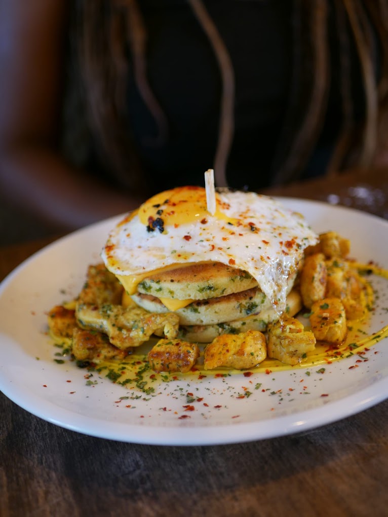 Dish served at the halal restaurant