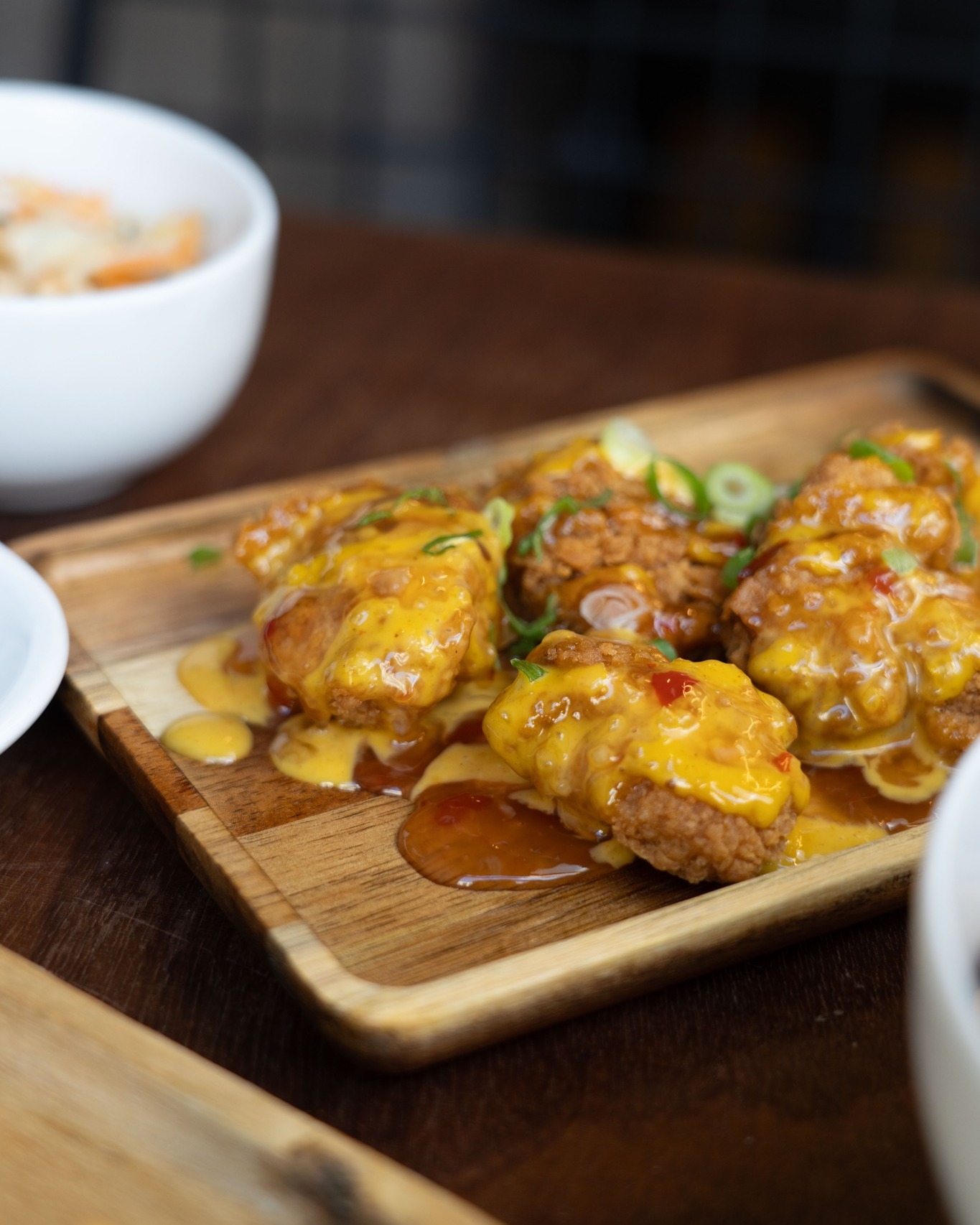 Dish served at the halal restaurant