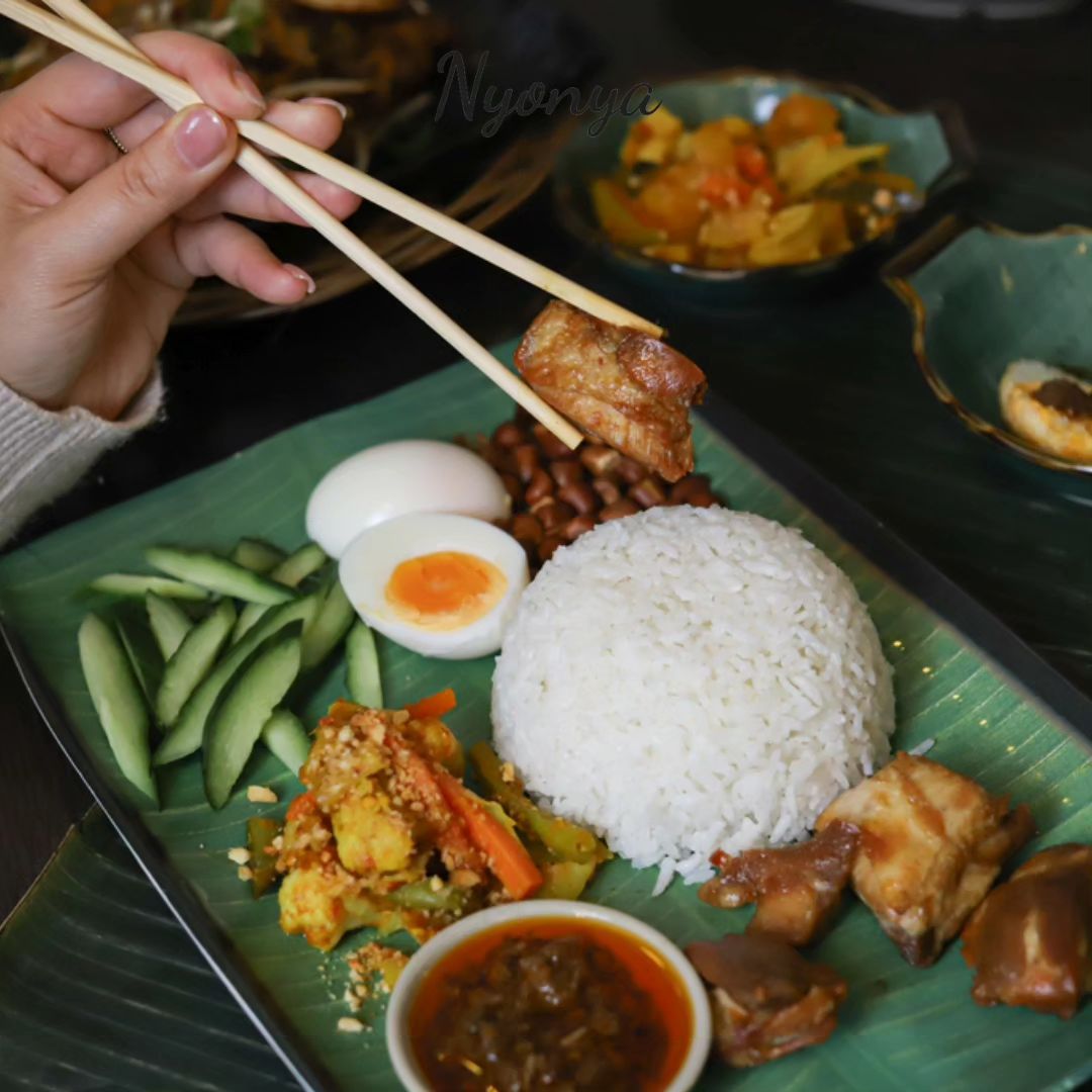 Dish served at the halal restaurant