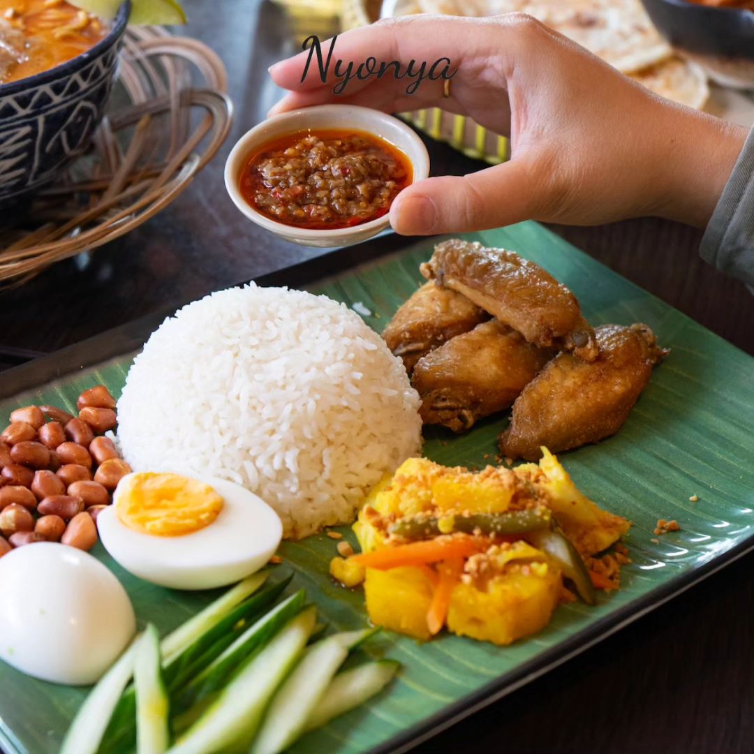 Dish served at the halal restaurant