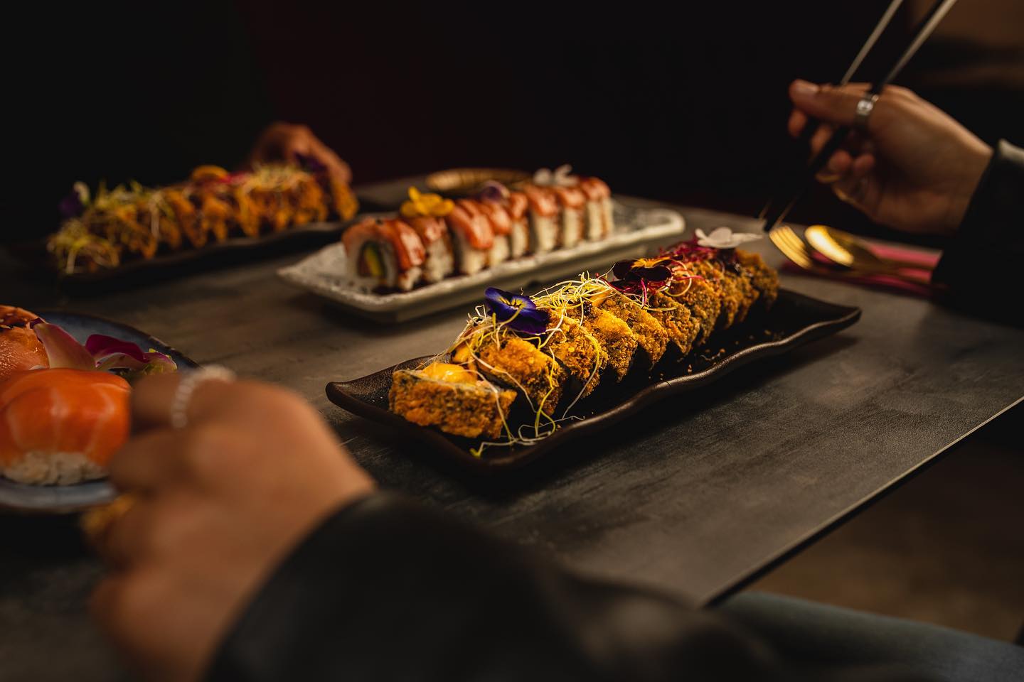 Dish served at the halal restaurant