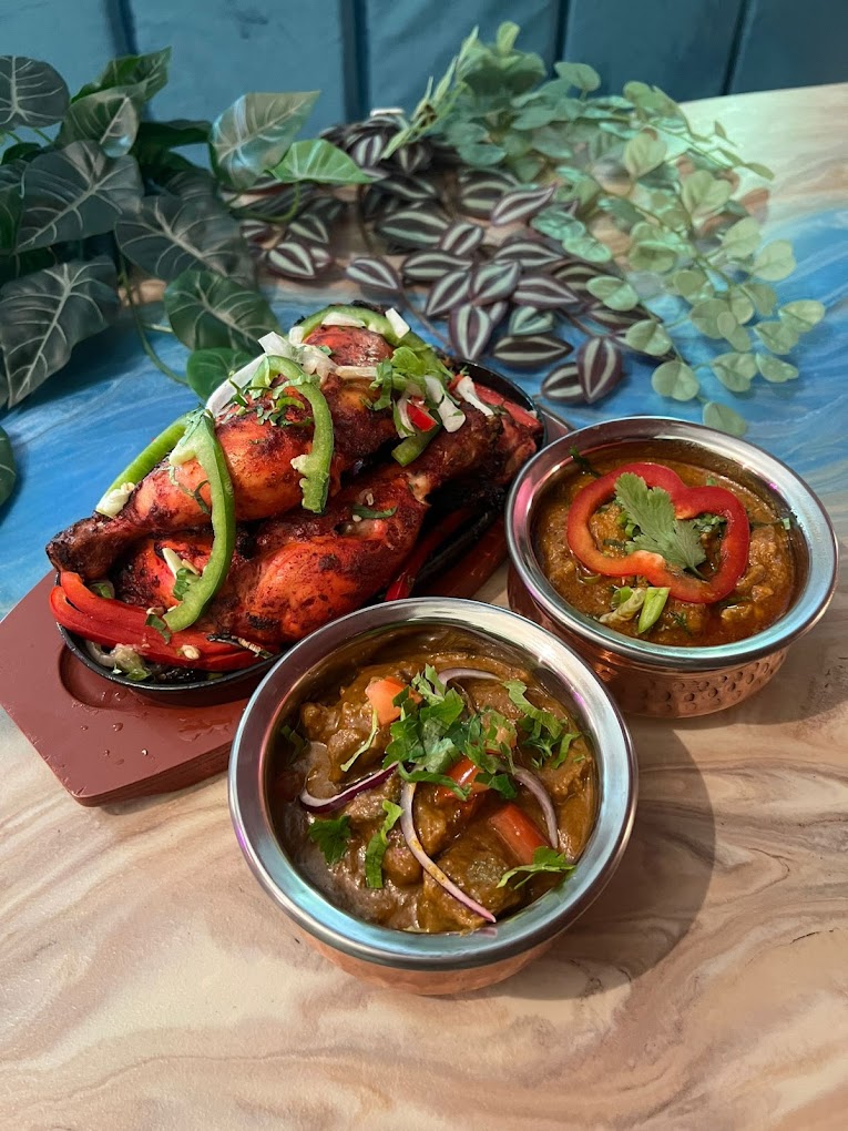 Dish served at the halal restaurant