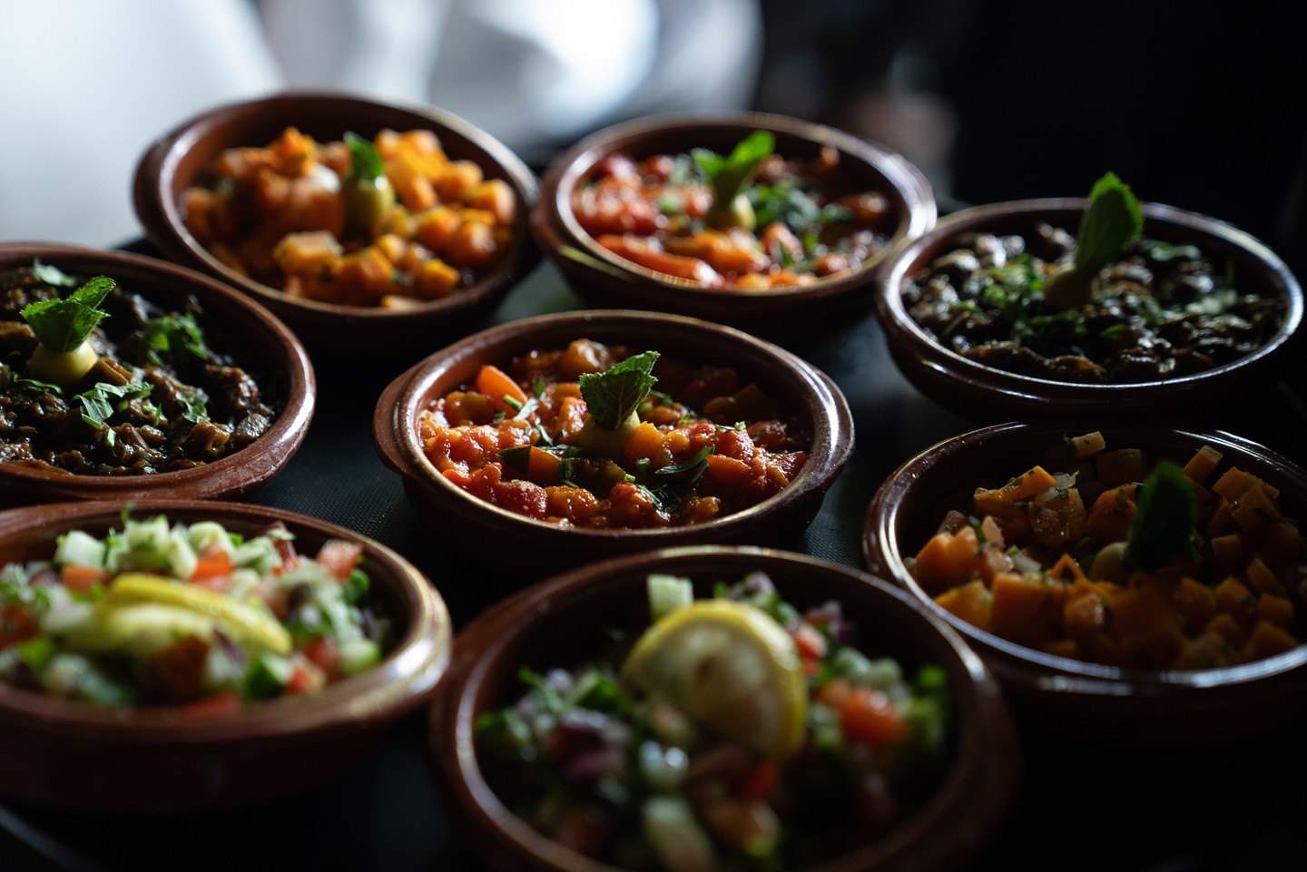 Dish served at the halal restaurant
