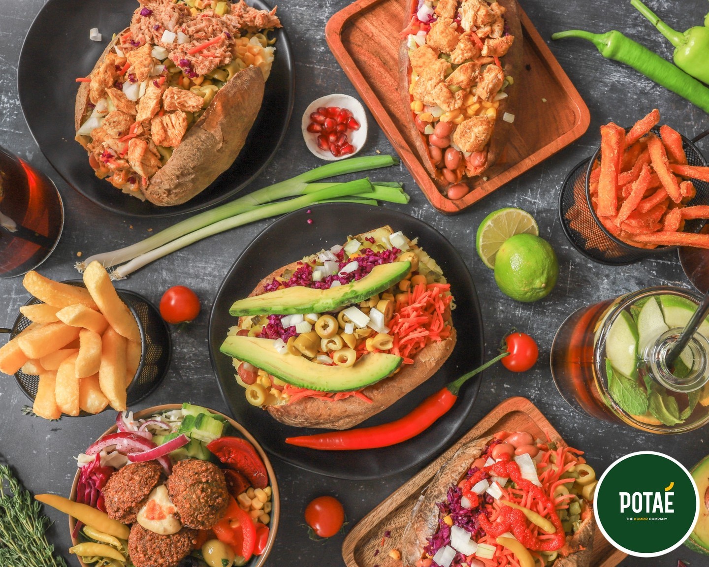 Plat servi au restaurant halal