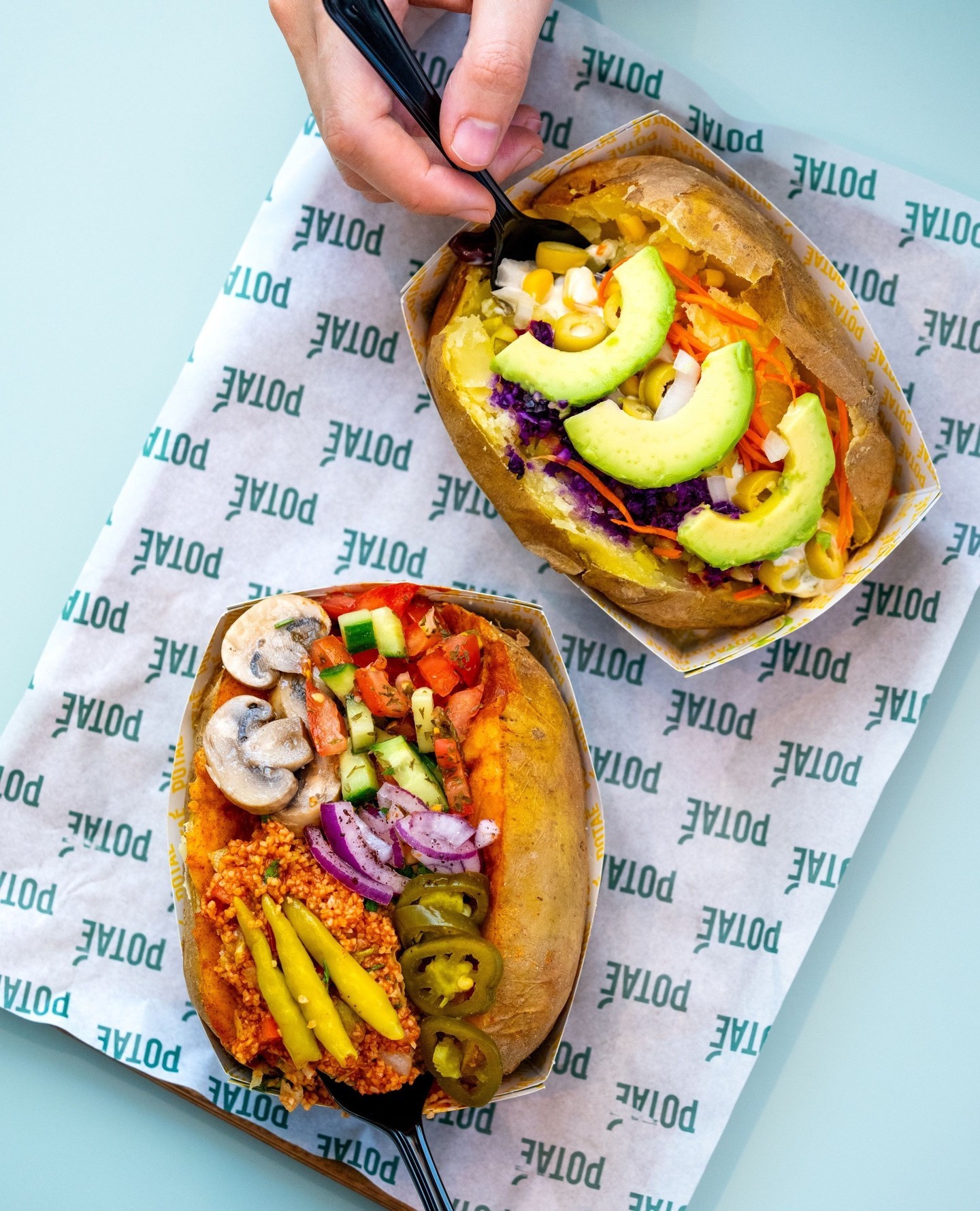 Plat servi au restaurant halal