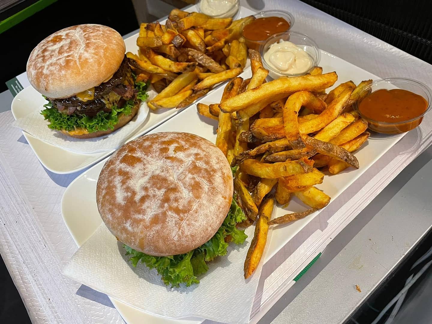 Dish served at the halal restaurant