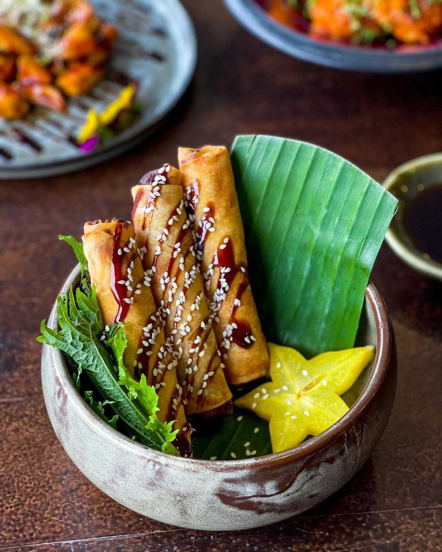 Dish served at the halal restaurant