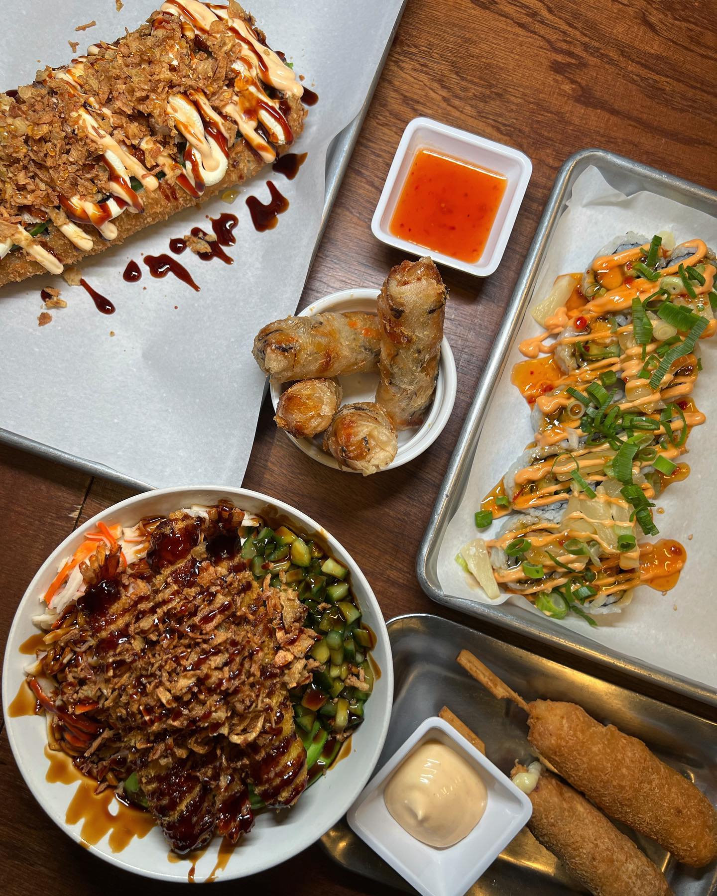 Dish served at the halal restaurant