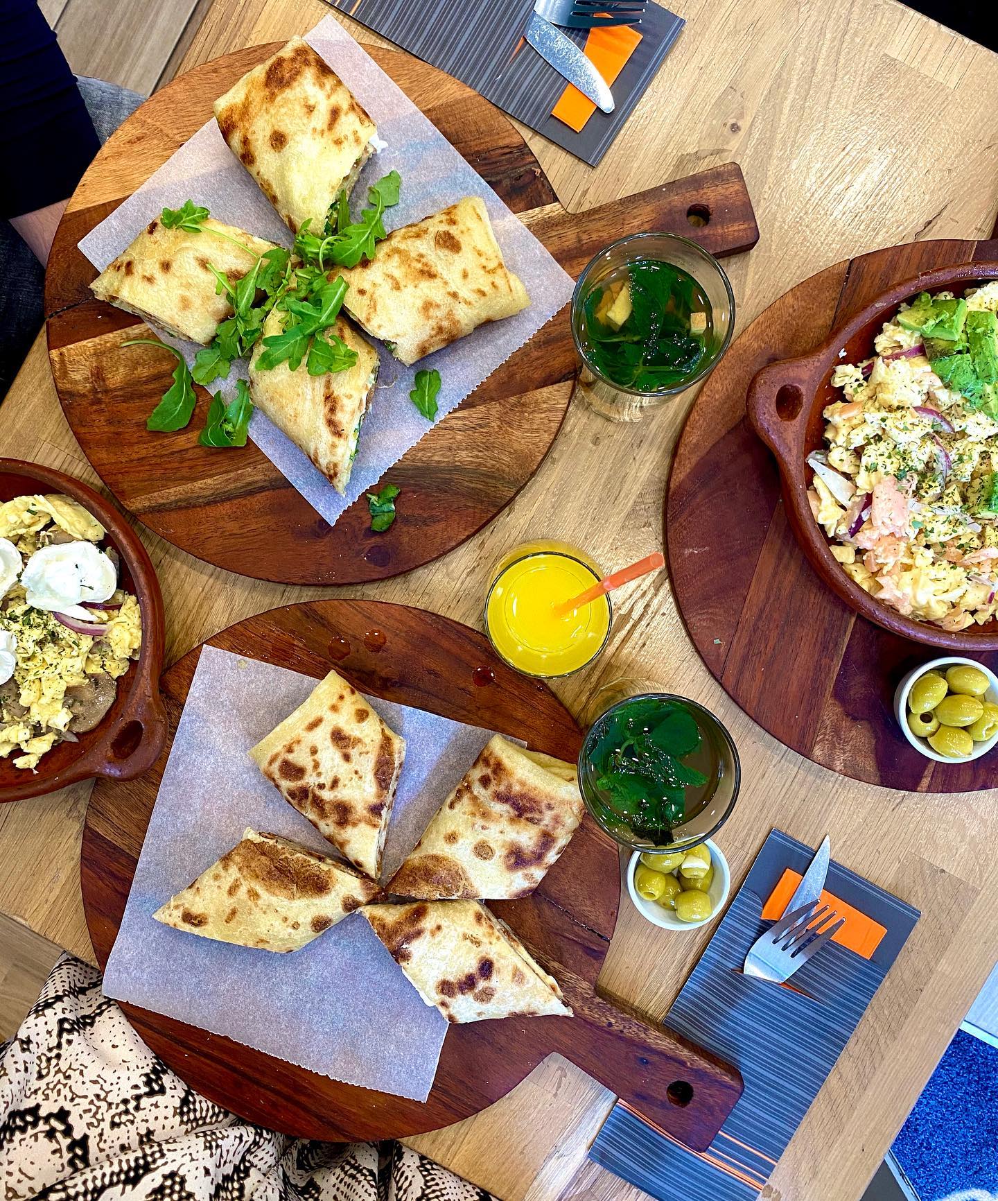 Plat servi au restaurant halal