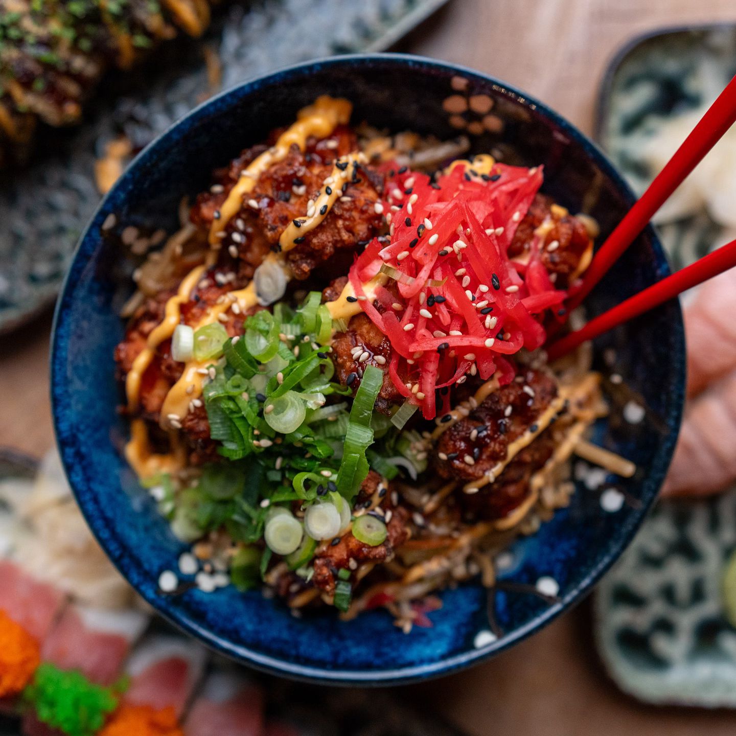 Plat servi au restaurant halal