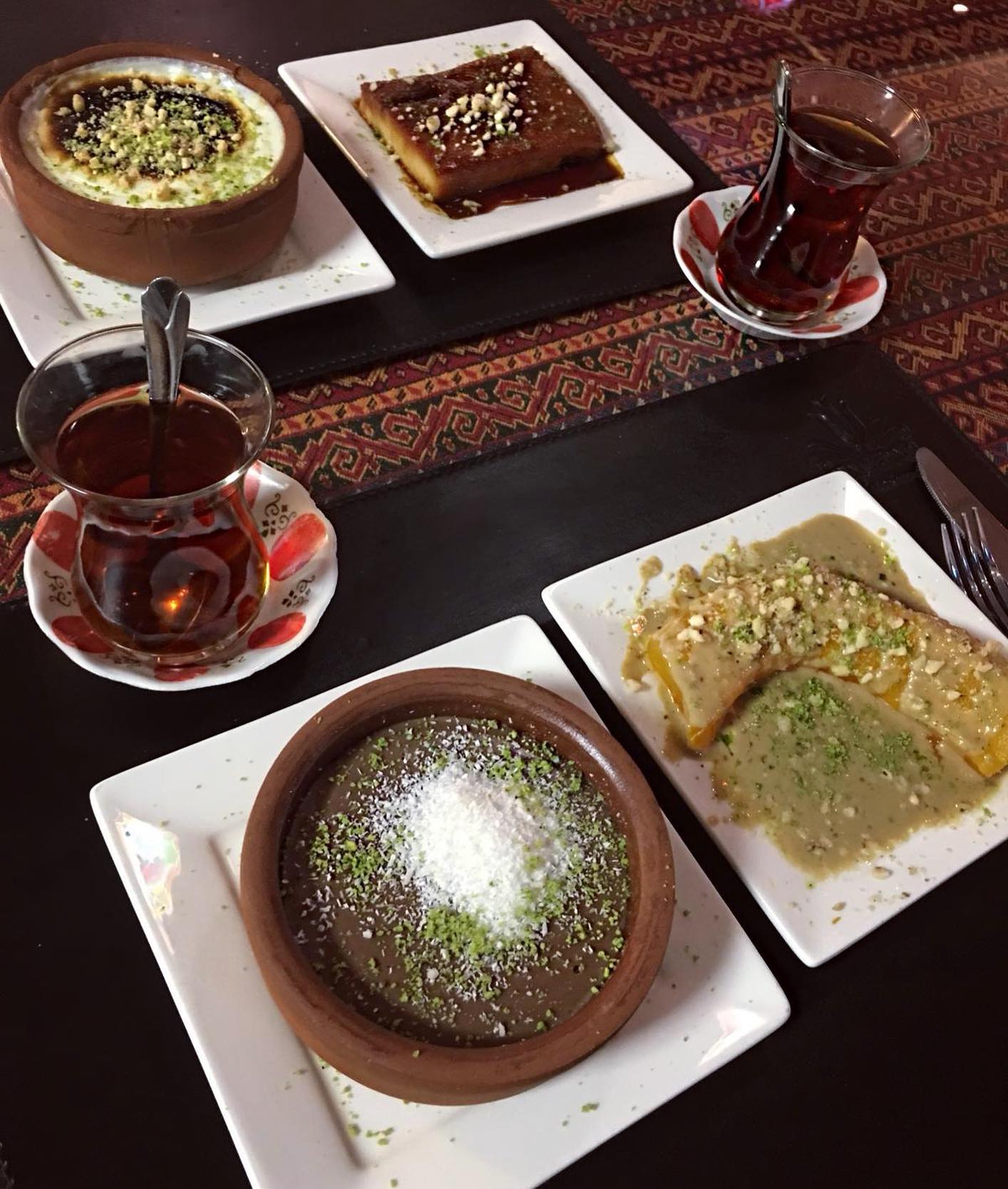 Dish served at the halal restaurant