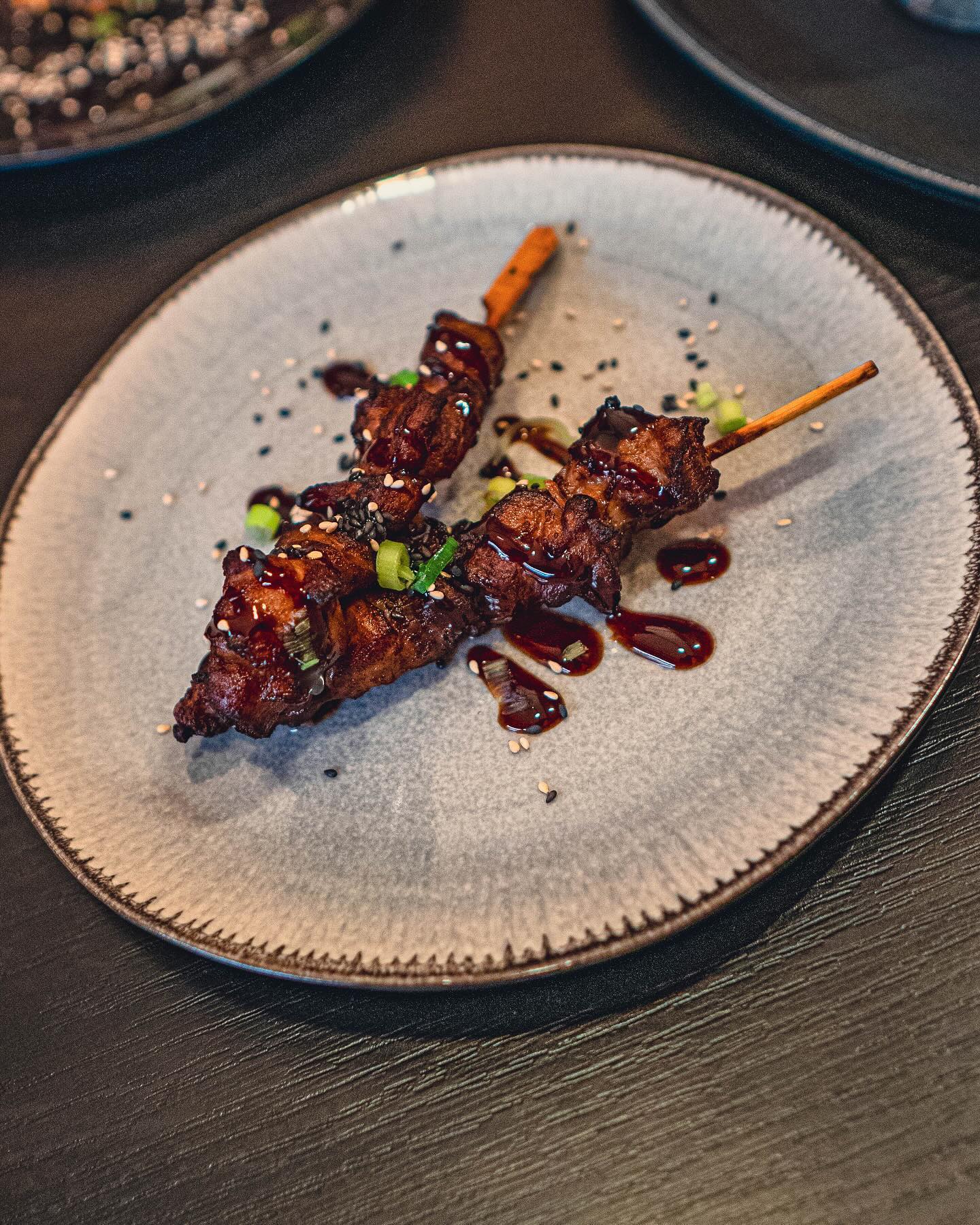 Dish served at the halal restaurant