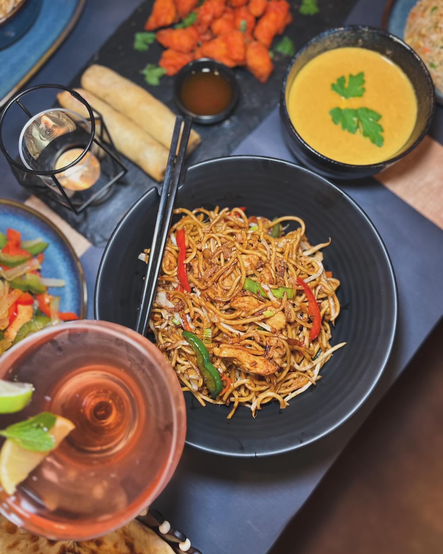 Plat servi au restaurant halal