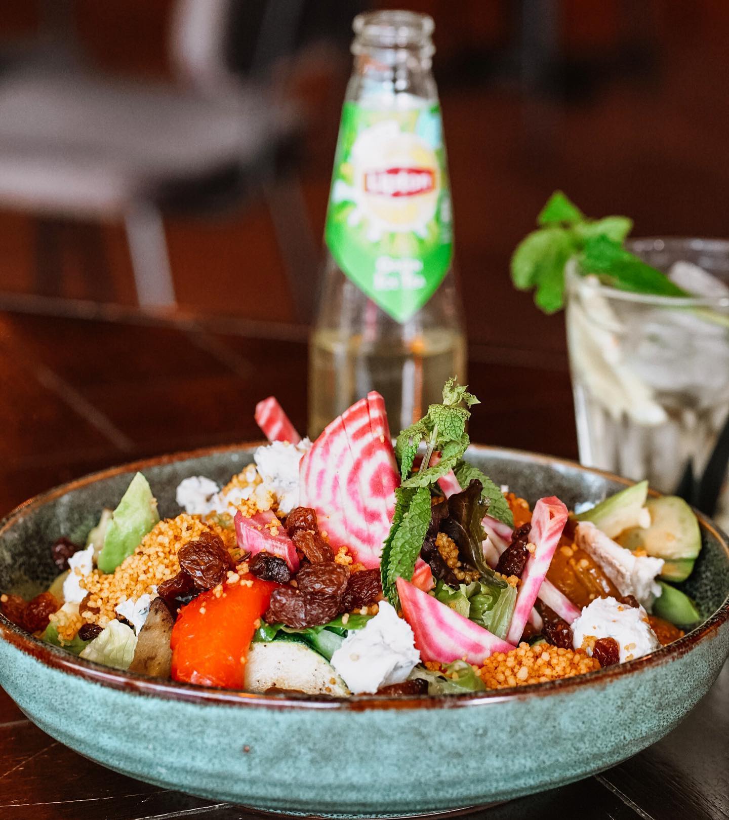 Dish served at the halal restaurant