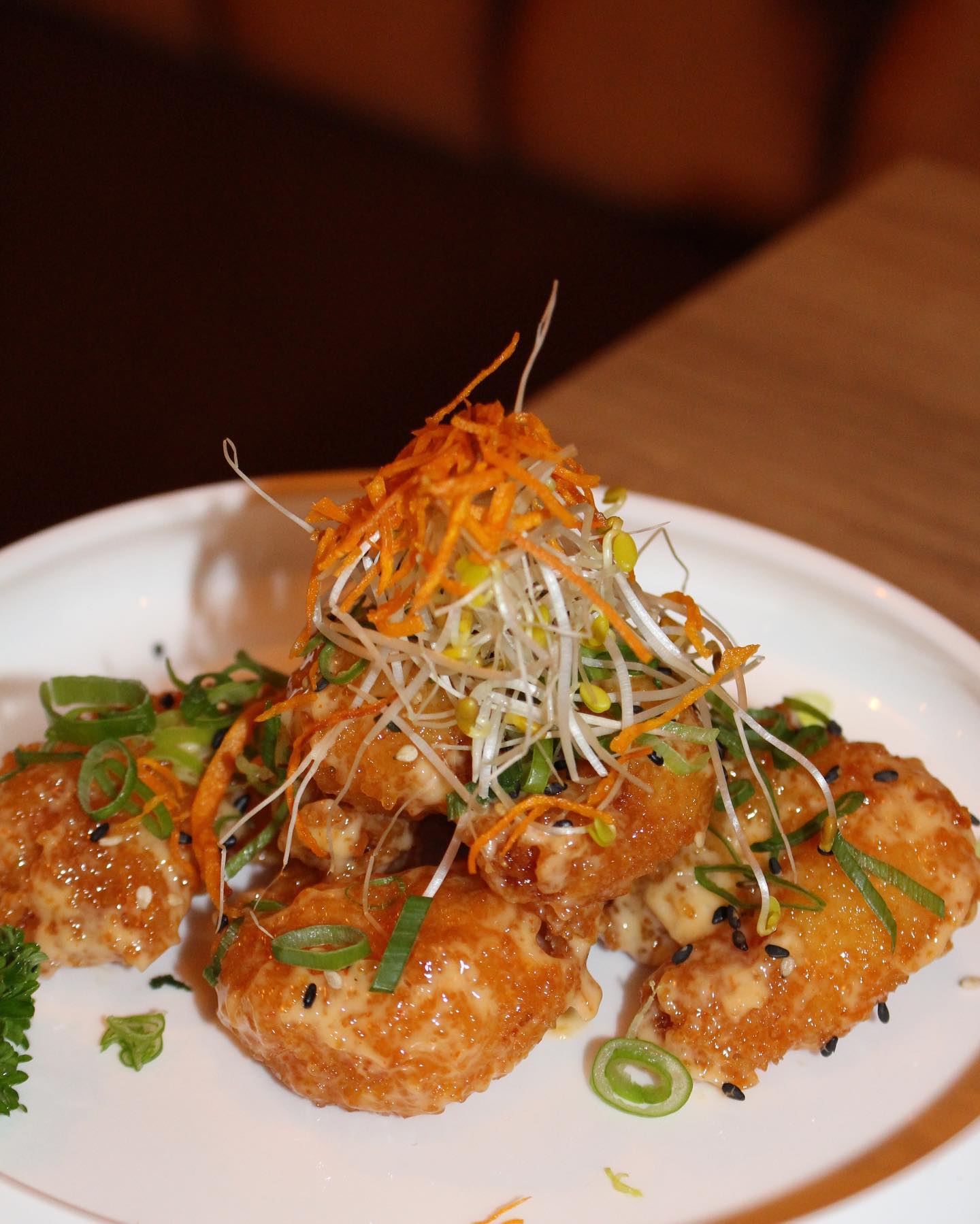 Dish served at the halal restaurant