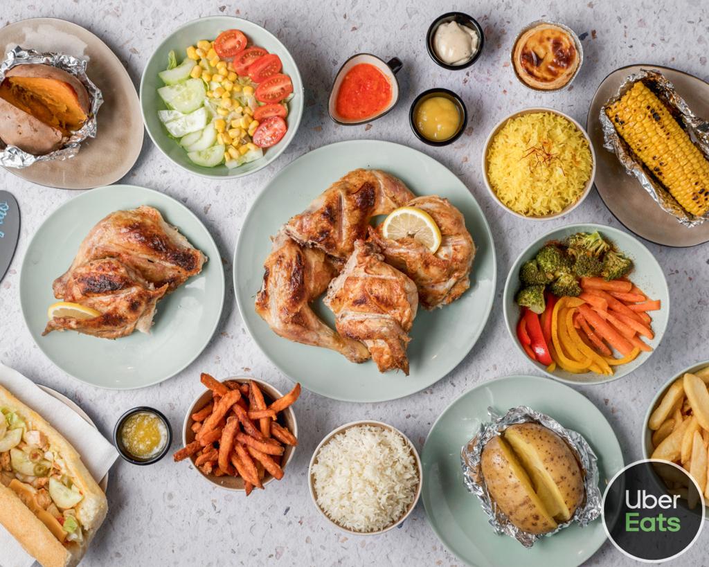 Dish served at the halal restaurant