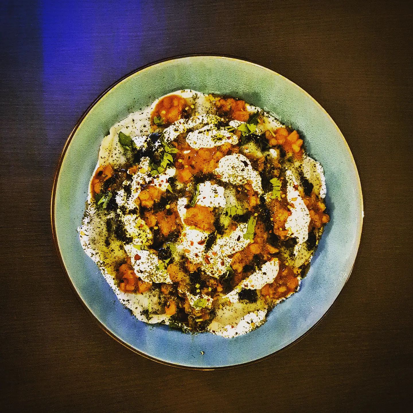Dish served at the halal restaurant