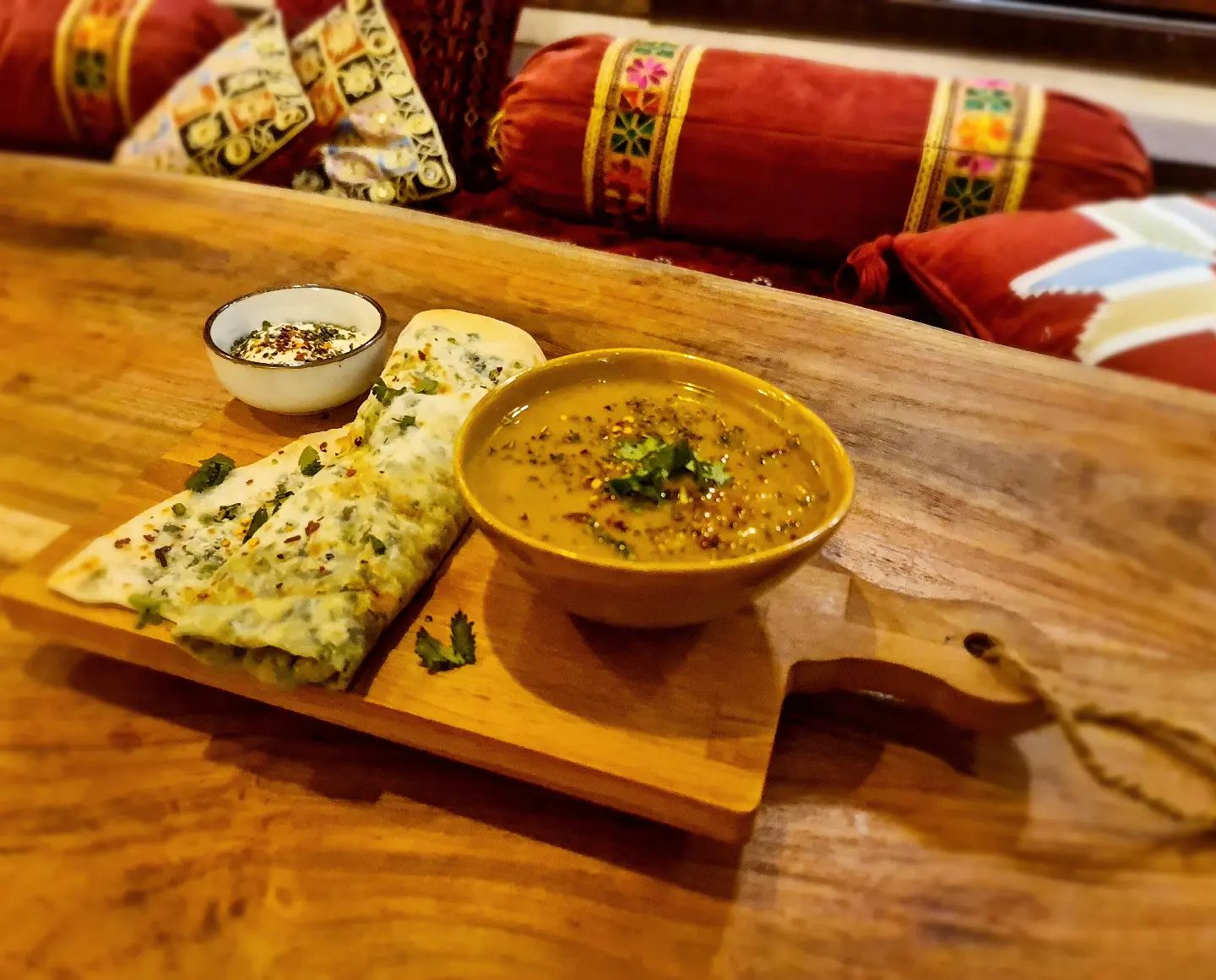 Dish served at the halal restaurant