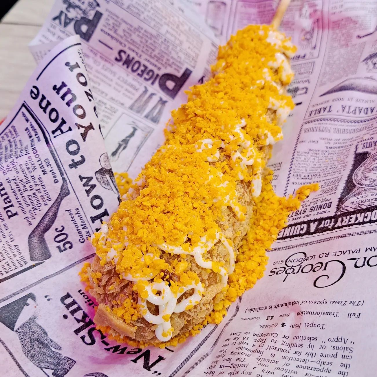 Dish served at the halal restaurant