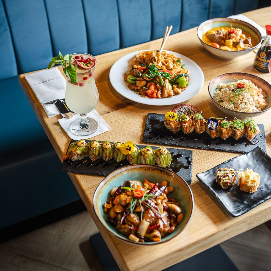 Dish served at the halal restaurant