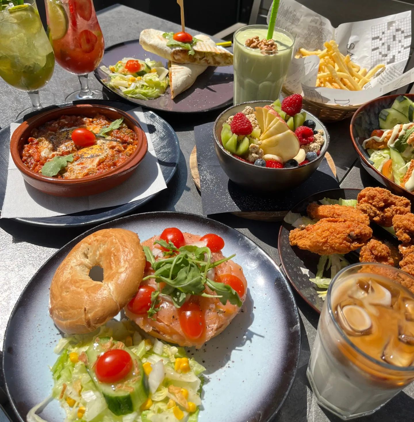Plat servi au restaurant halal