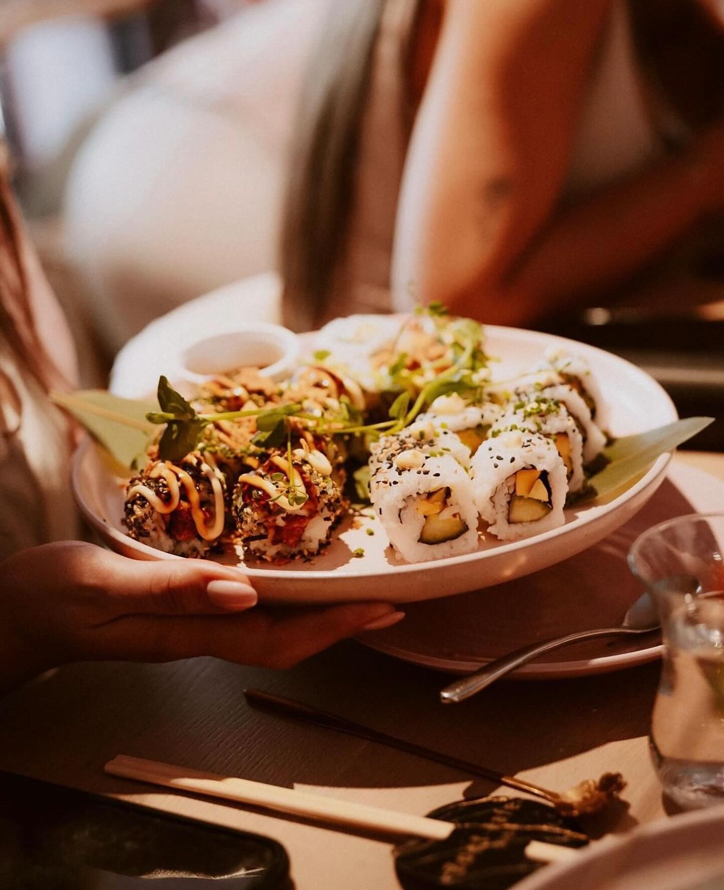 Dish served at the halal restaurant