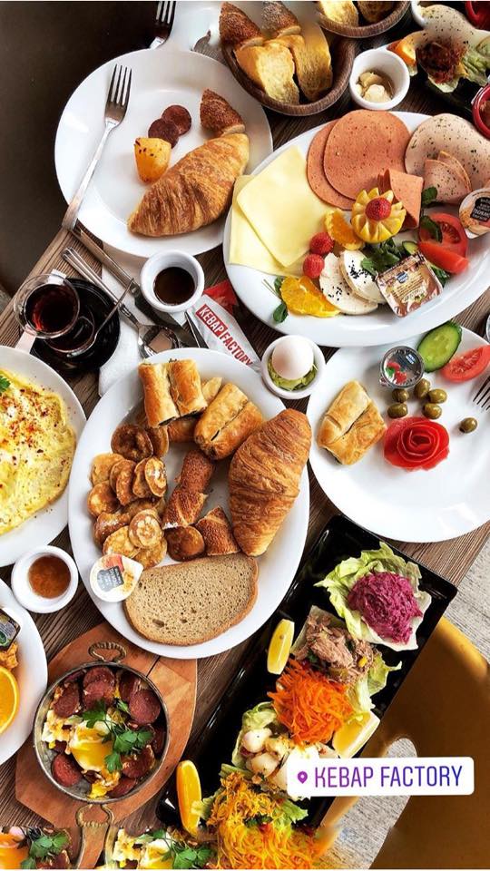 Dish served at the halal restaurant