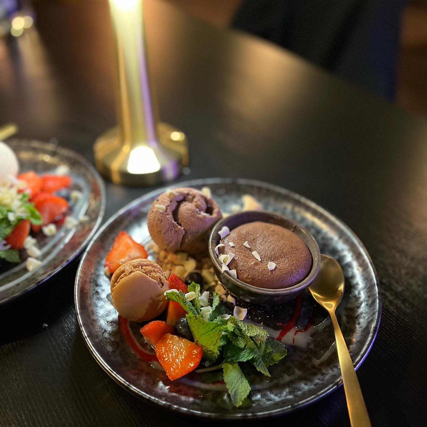 Dish served at the halal restaurant
