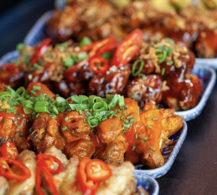 Dish served at the halal restaurant