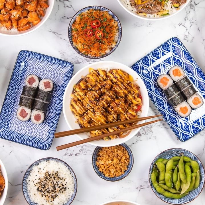 Plat servi au restaurant halal