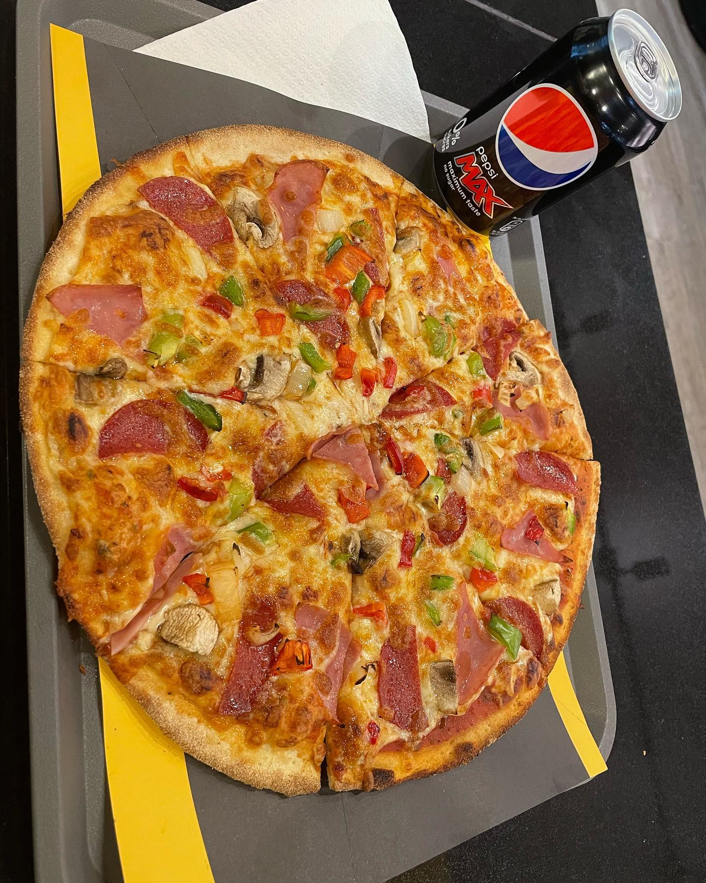 Dish served at the halal restaurant