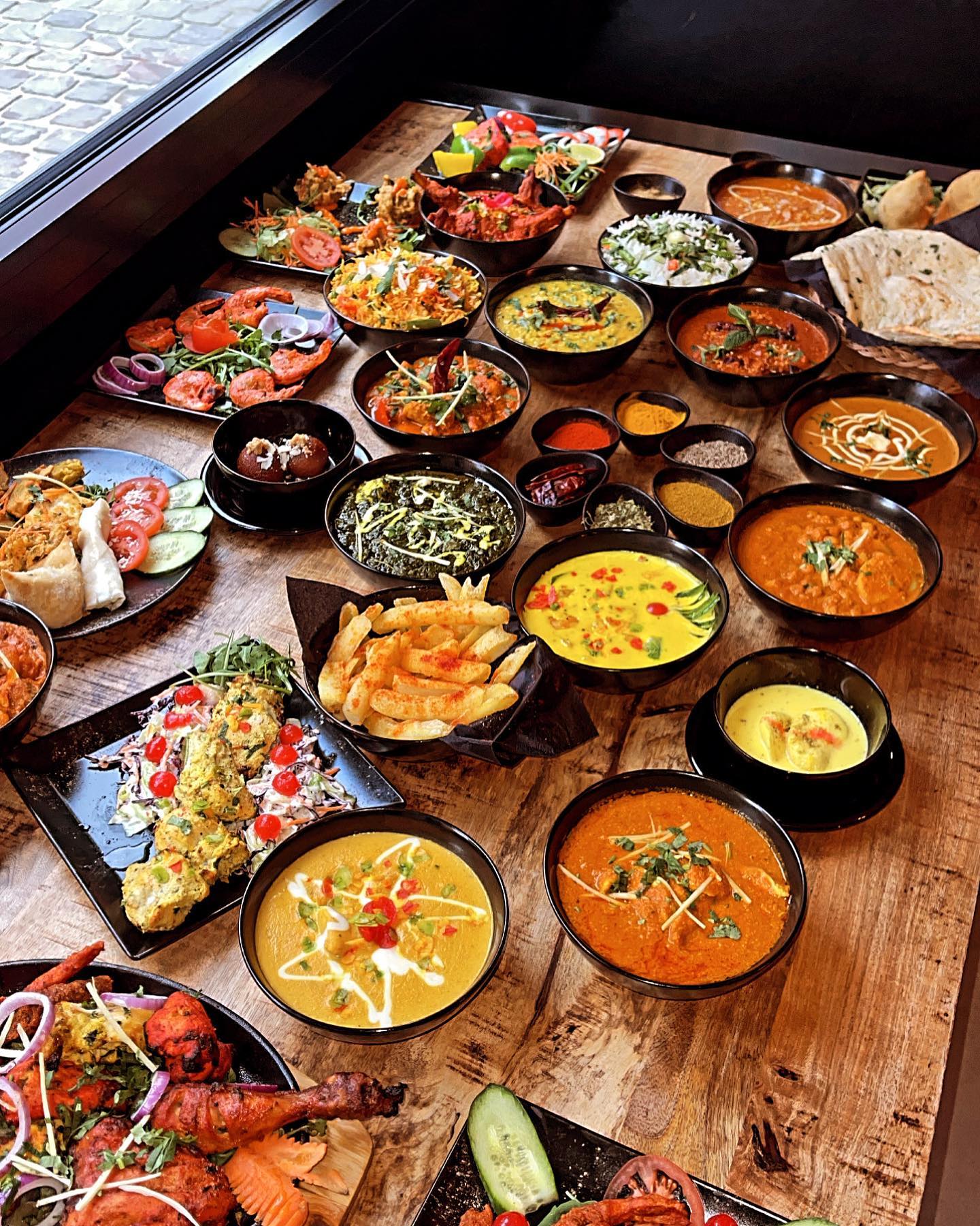 Plat servi au restaurant halal
