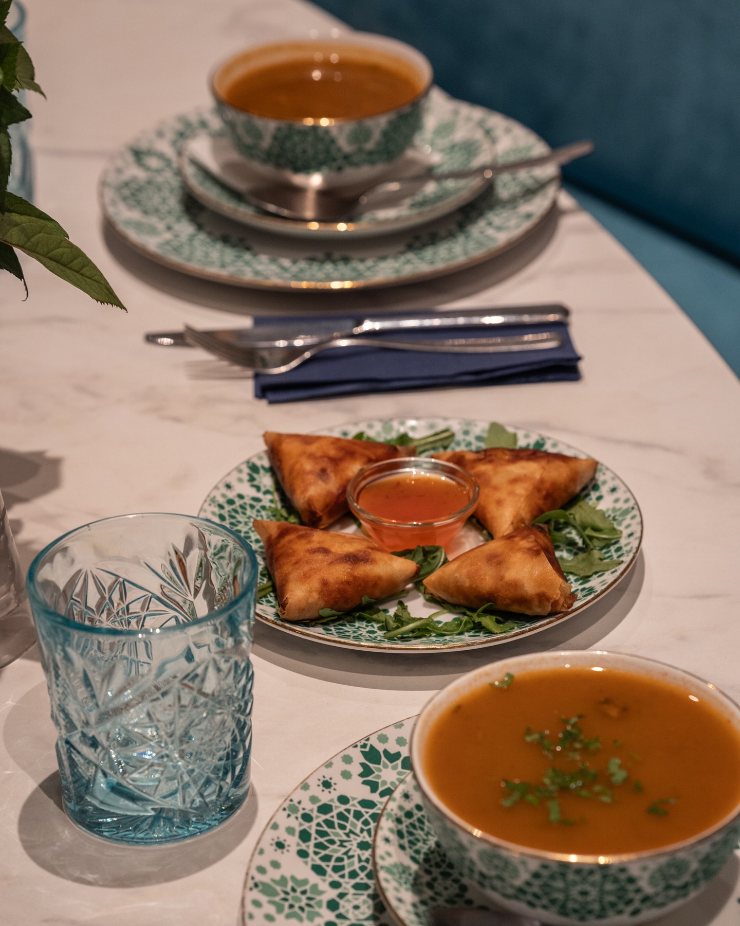 Dish served at the halal restaurant