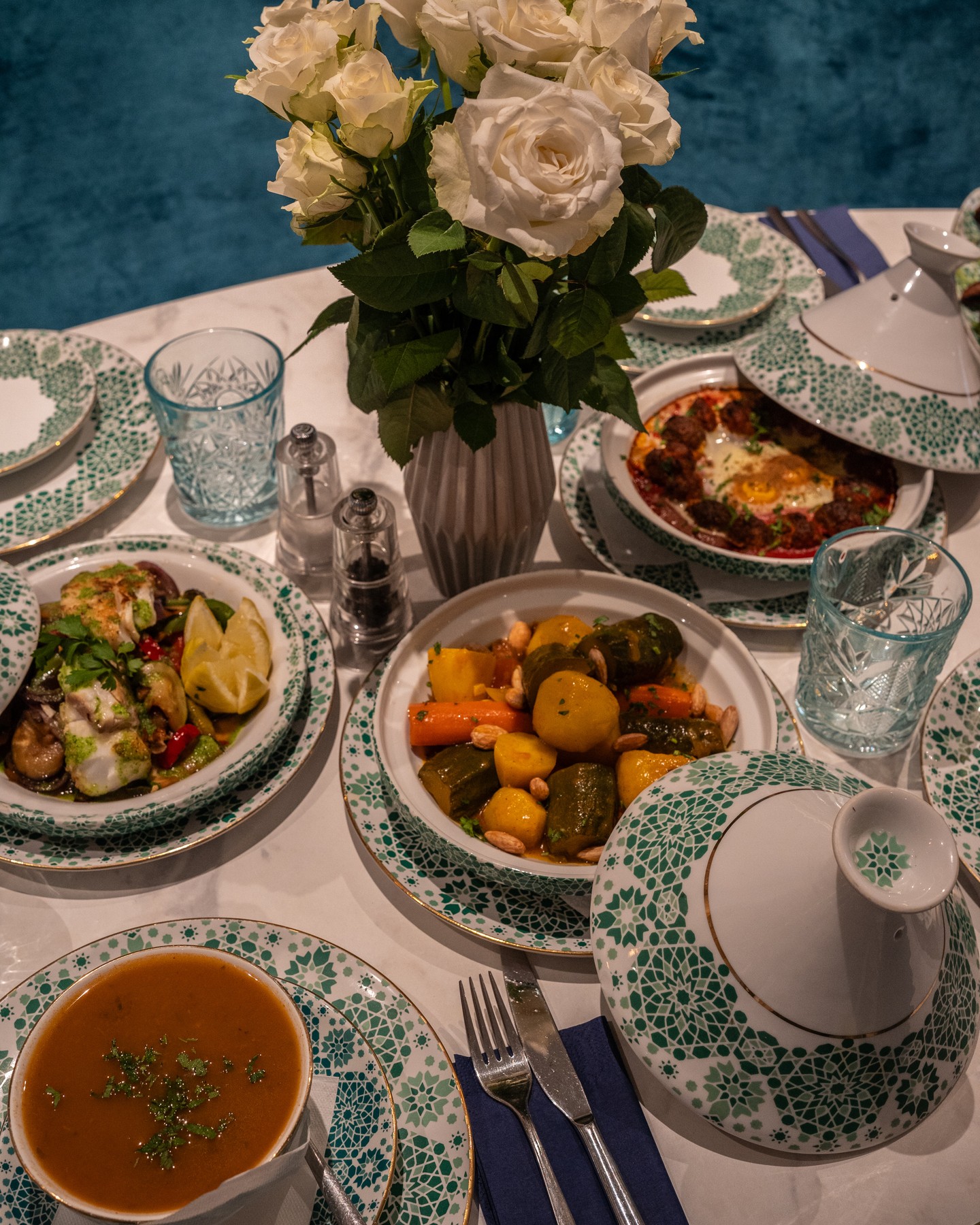 Dish served at the halal restaurant