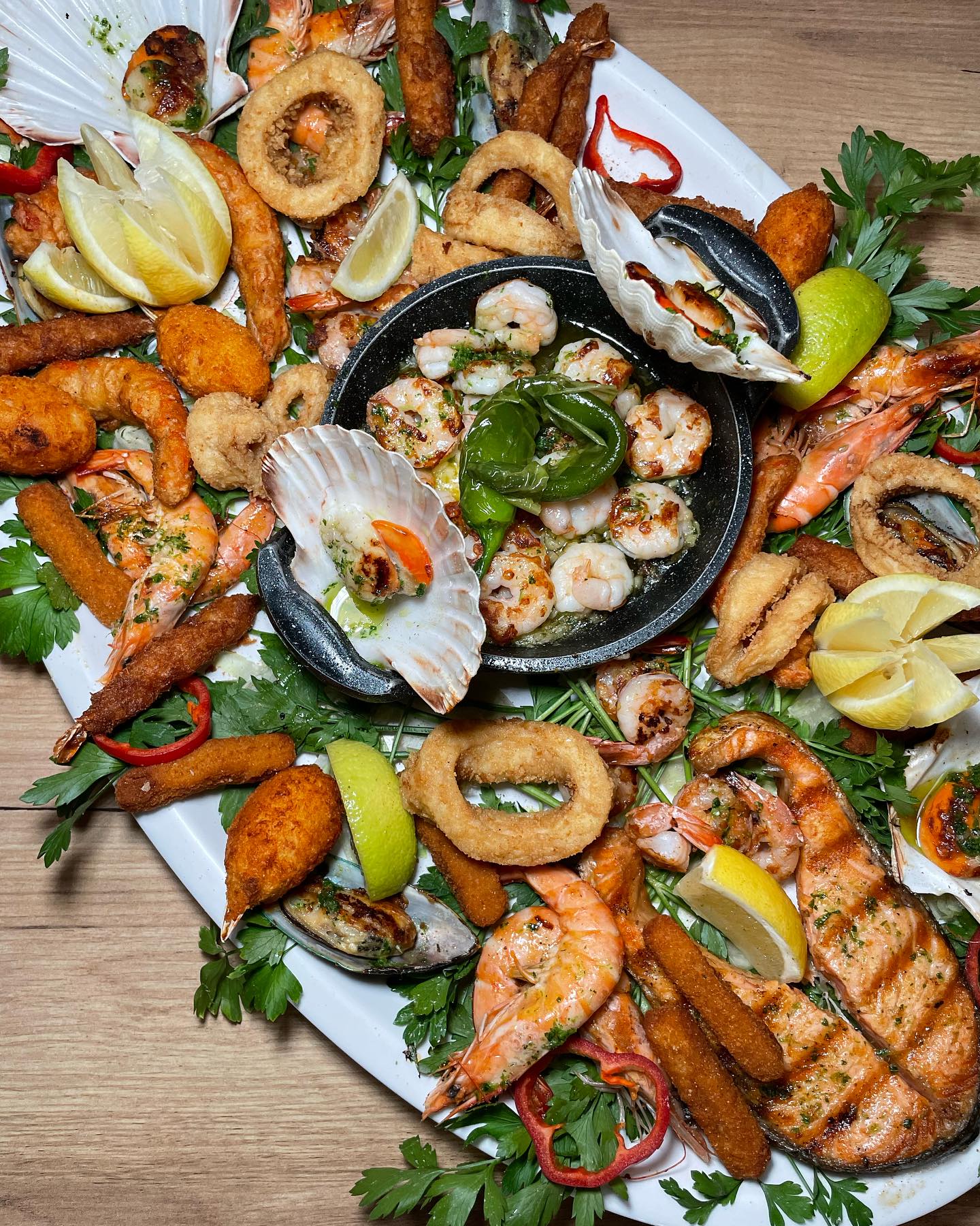 Plat servi au restaurant halal