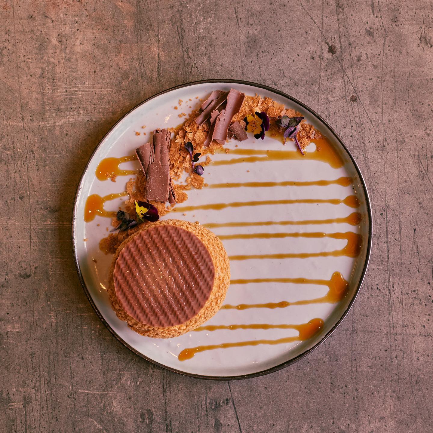 Plat servi au restaurant halal