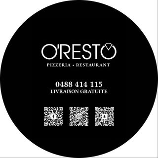 Logo of the halal restaurant O'Resto