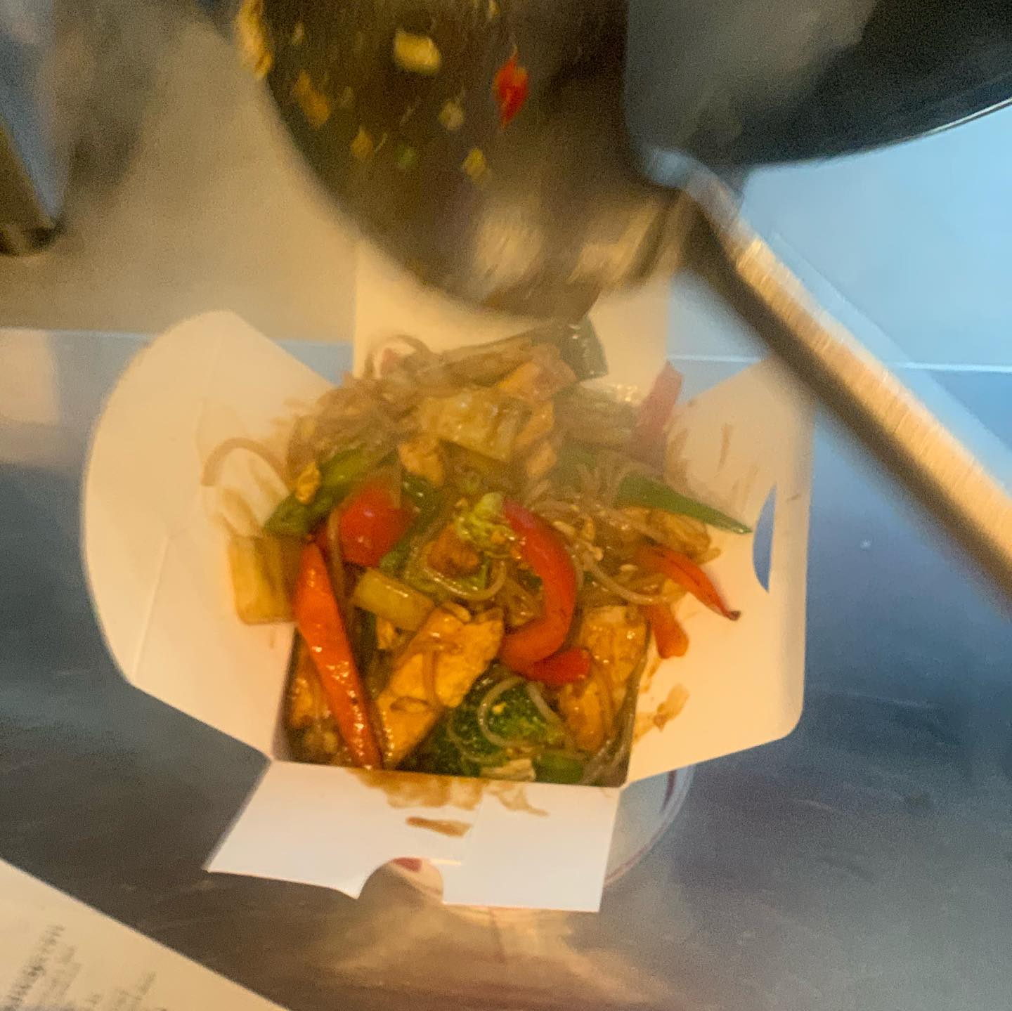 Plat servi au restaurant halal