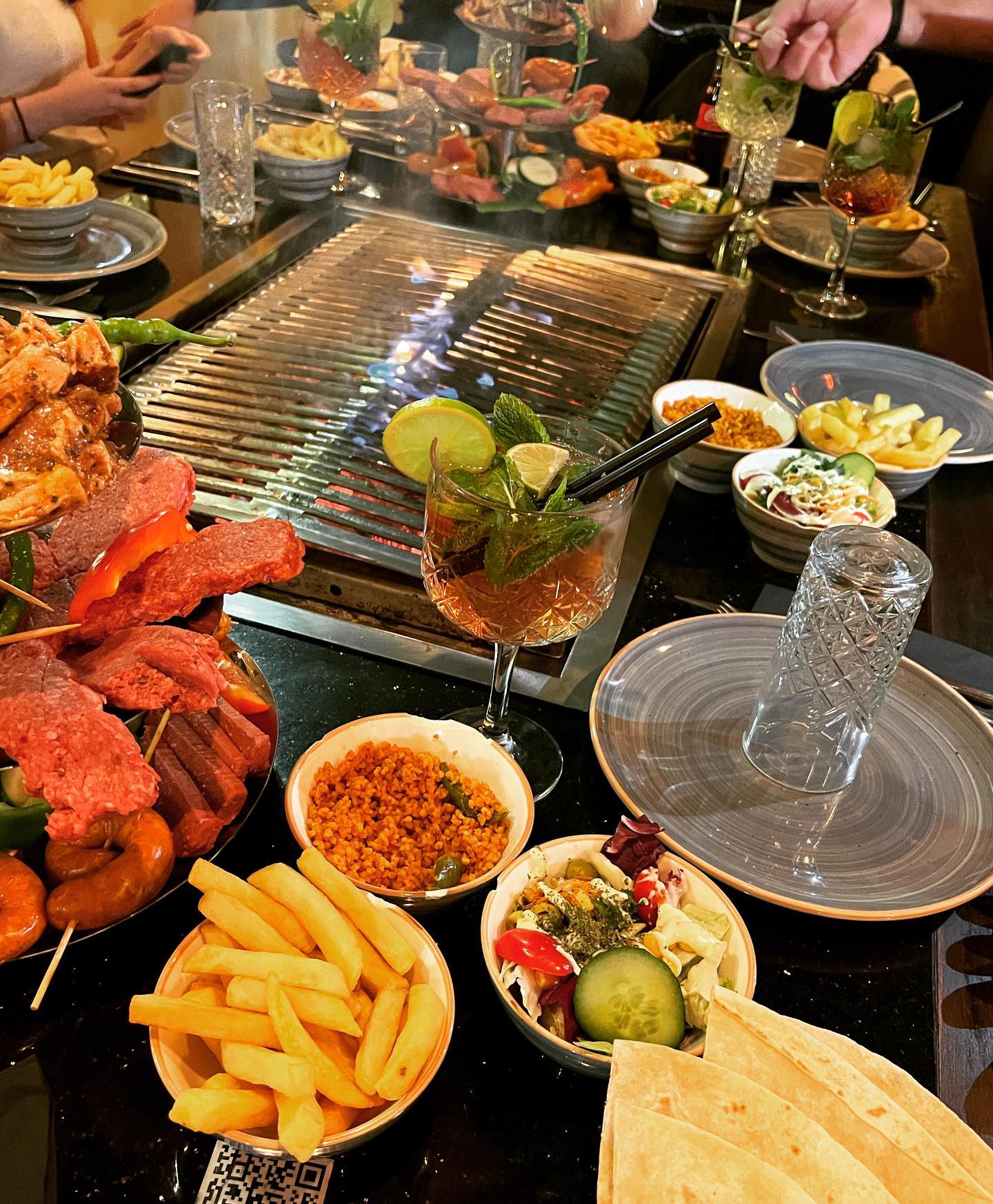 Dish served at the halal restaurant