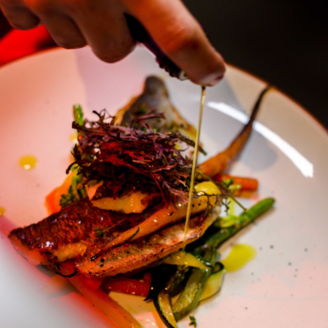 Plat servi au restaurant halal