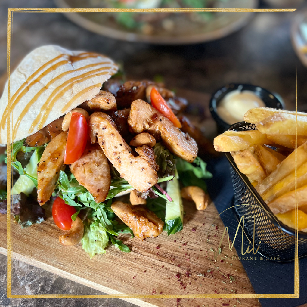 Dish served at the halal restaurant