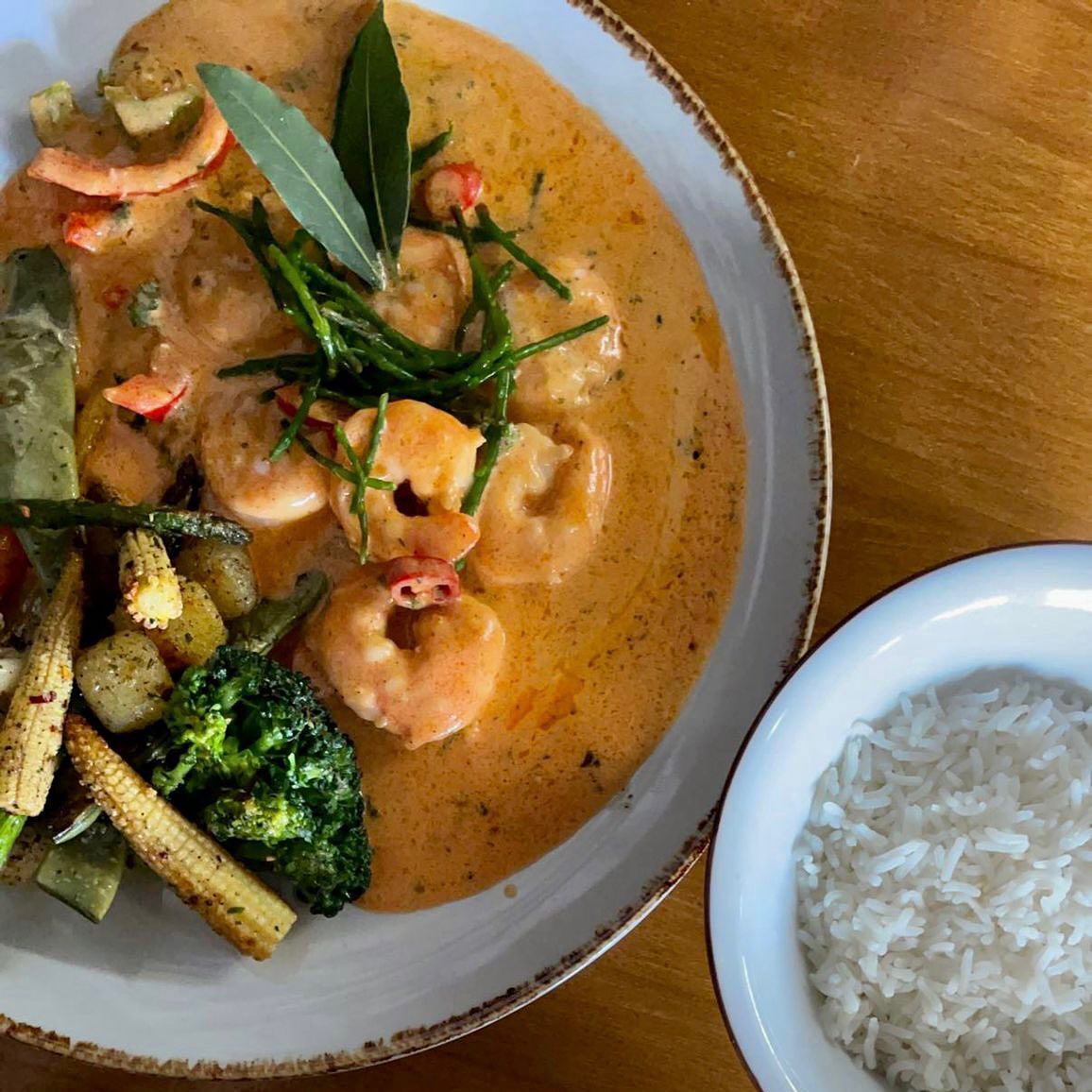 Plat servi au restaurant halal