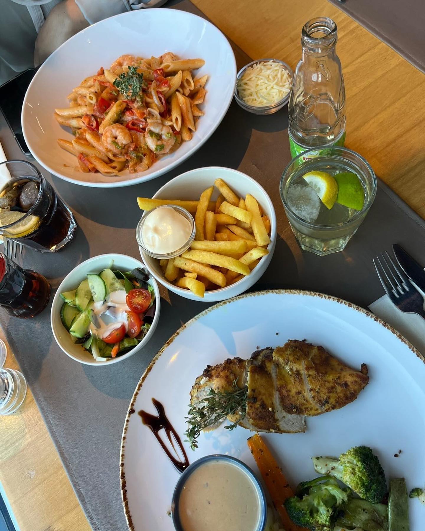 Plat servi au restaurant halal