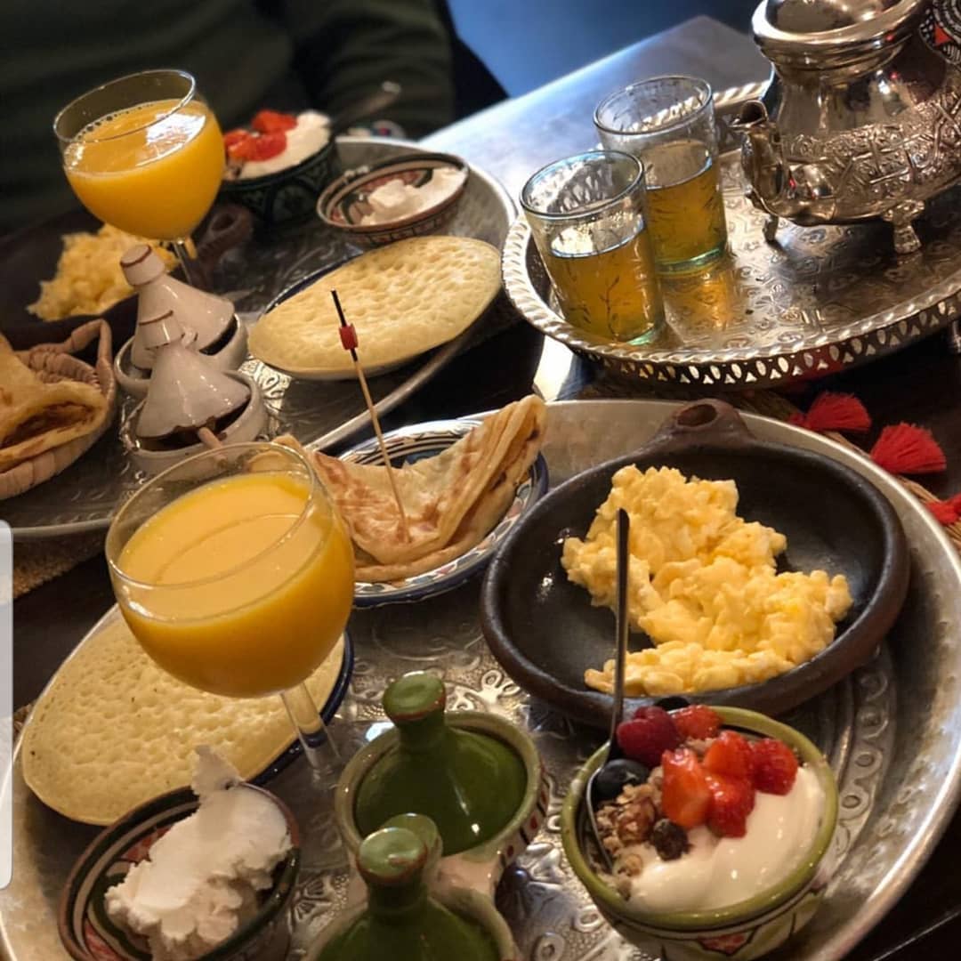 Dish served at the halal restaurant