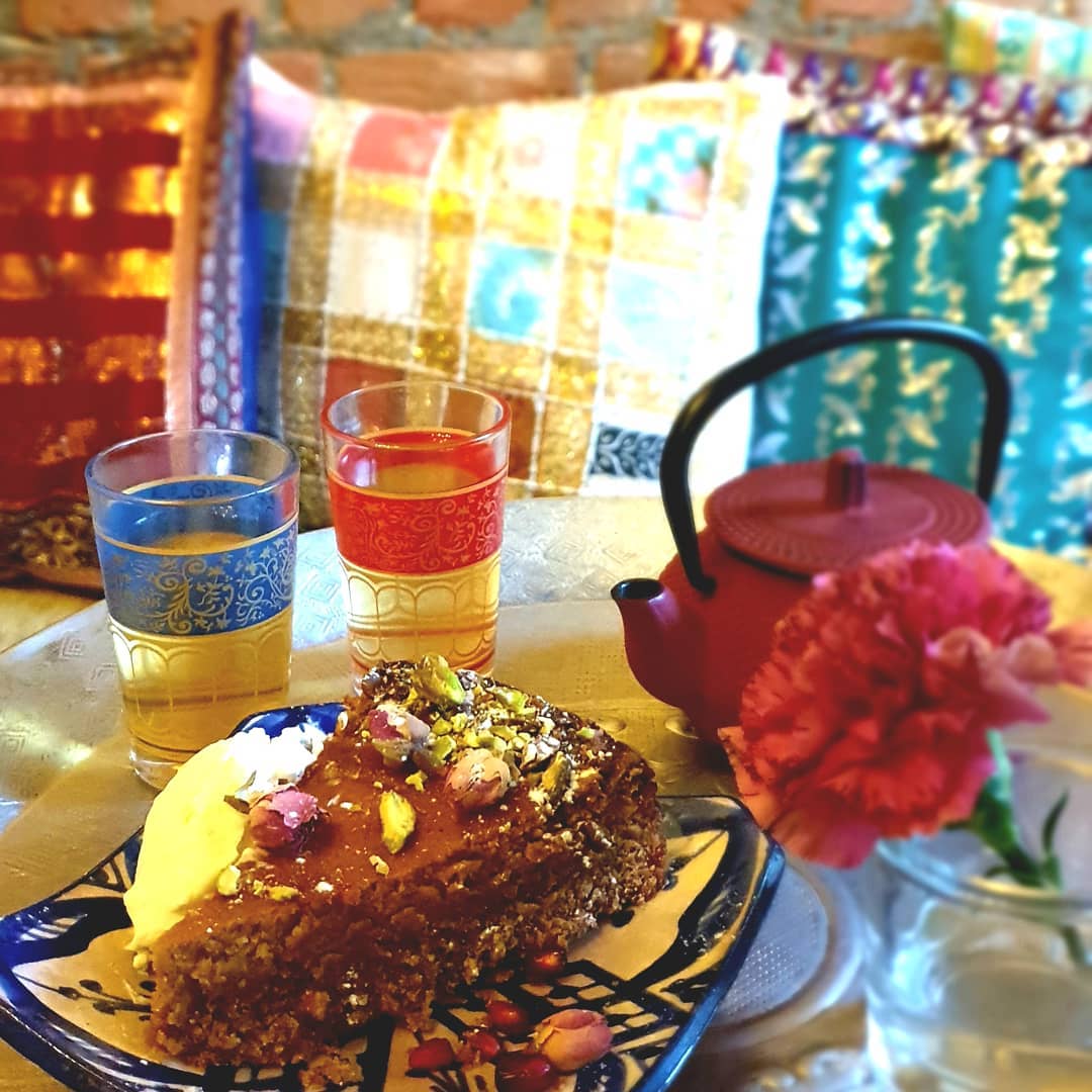 Dish served at the halal restaurant