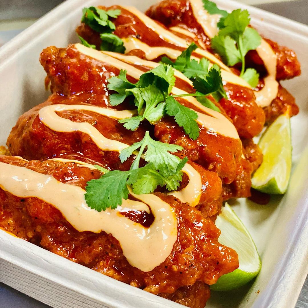 Plat servi au restaurant halal