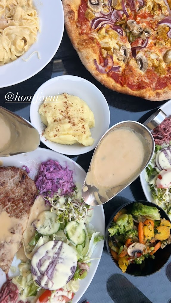 Plat servi au restaurant halal
