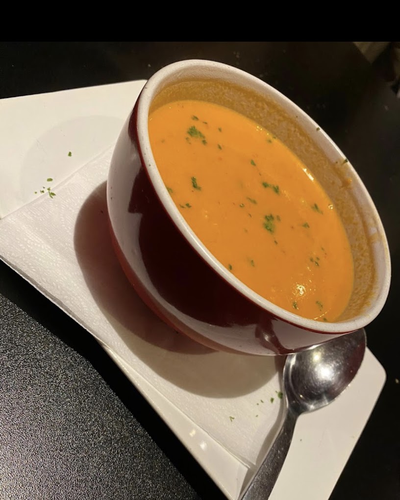 Plat servi au restaurant halal